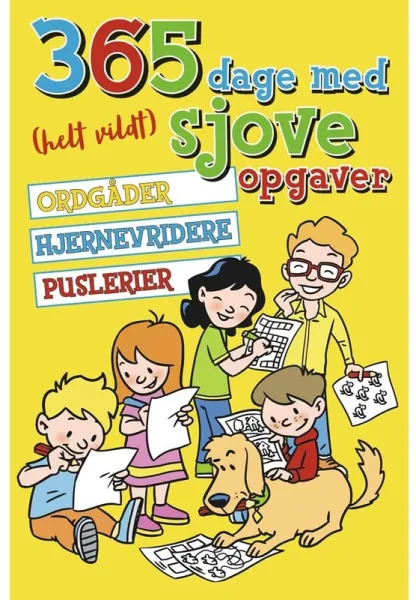 365 dagar med helt galet roliga uppgifter - Barnbok - pocket
