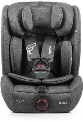 Fairgo Forza i-Size bilbarnstol (76-150 cm) - Stengrå