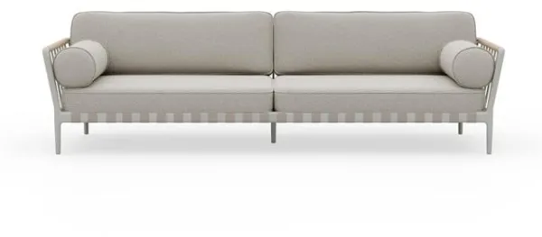 Vipp 720 Open-Air 3-sits utomhussoffa Ljusgrå