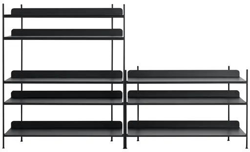 Muuto Compile Hyllsystem 7 Svart