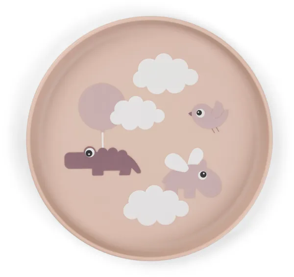 Foodie tallrik Happy clouds Puder
